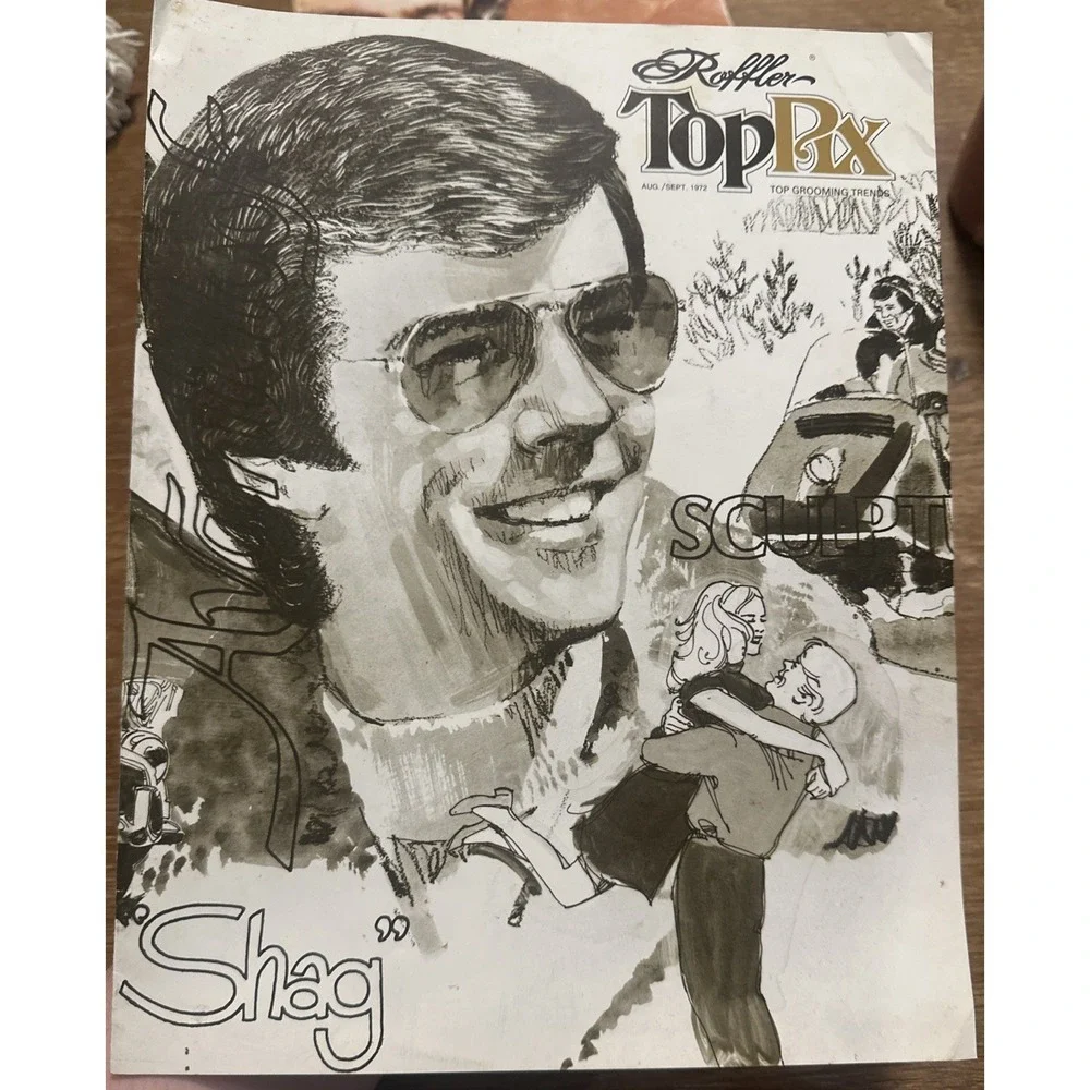 PIX Magazine Fall  1972  Roffler Top PIX Magazine Vintage Hair Magazine